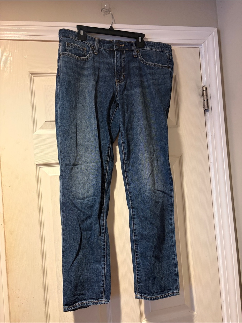 GAP 100% Cotton Sexy Boyfriend Jeans in Medium Blue 28R